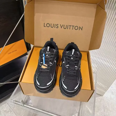 Luxury Spring Men's Run Away Sneakers with Classic Monogram