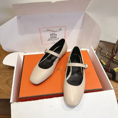 Hermes... a Eclair 2026 New Collection Imported Calfskin Shoes
