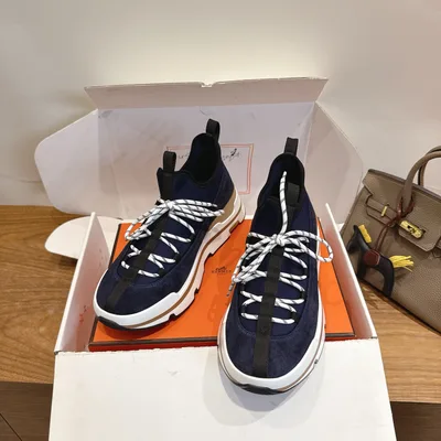 Hermes 26SS Classic British Spliced Shoes