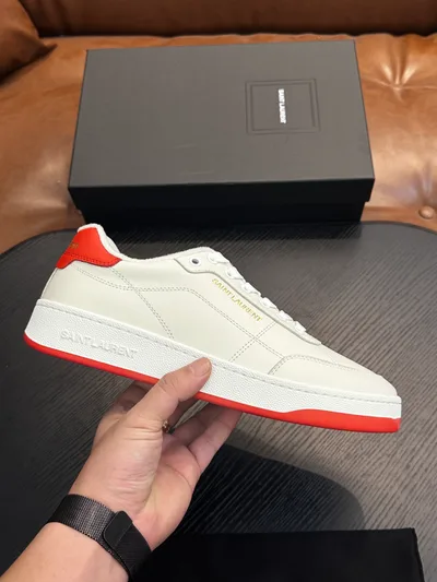 SAINT LAURENT Low-Top Lace-Up Sneakers S/L61