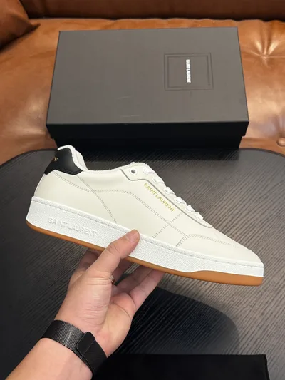SAINT LAURENT S/L61 Low-Top Lace-Up Sneakers