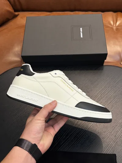 SAINT LAURENT S/L61 Low-Top Lace-Up Sneakers