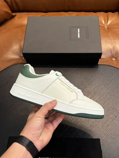 SAINT LAURENT S/L61 Low-Top Lace-Up Sneakers