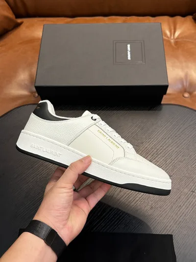 SAINT LAURENT S/L61 Low-Top Lace-Up Sneakers