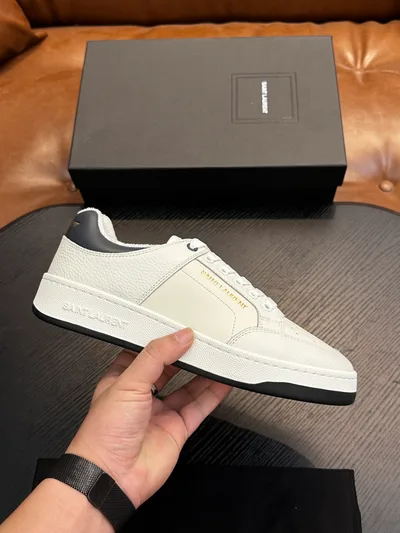 SAINT LAURENT S/L61 Low-Top Lace-Up Sneakers