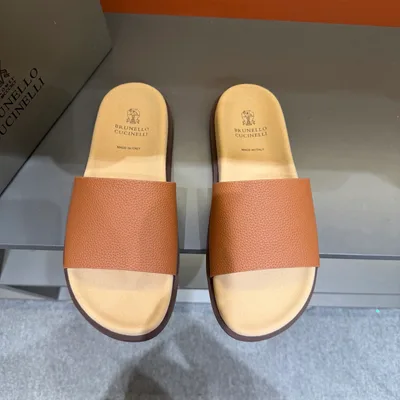 New Brunello Cucinelli BC Men's Casual Sandals