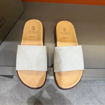 New Brunello Cucinelli BC Men's Casual Sandals