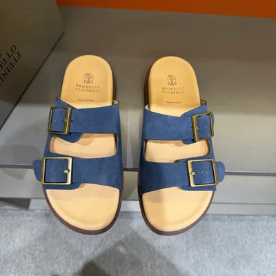 New Brunello Cucinelli BC Men's Casual Sandals
