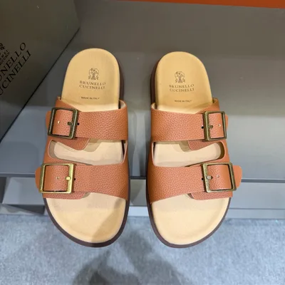New Brunello Cucinelli BC Men's Casual Sandals