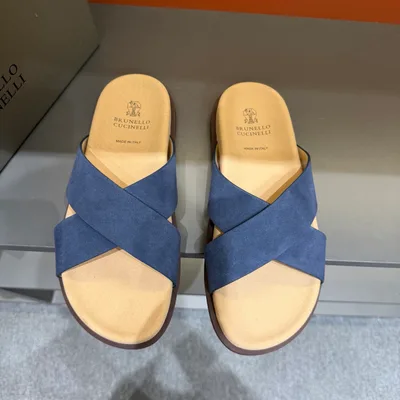 New Brunello Cucinelli BC Men's Casual Sandals