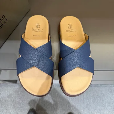 New Brunello Cucinelli BC Men's Casual Sandals