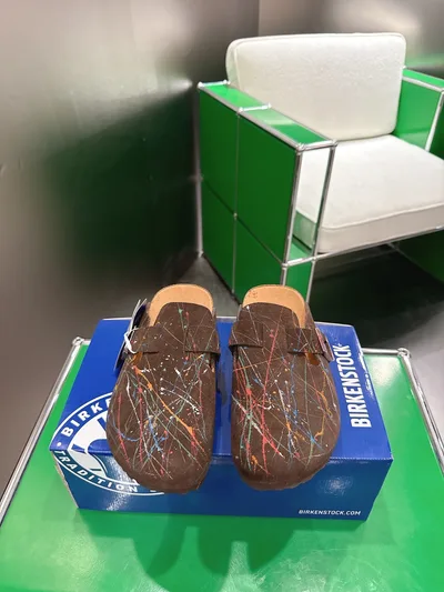 BIRKENSTOCK 260(k002) Mule Shoes Closed-Toe Slippers