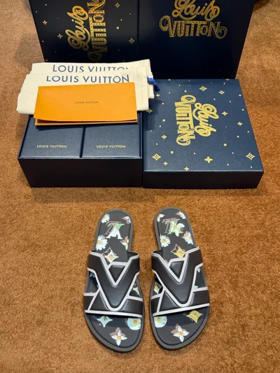 Waterfront Sandals with Signature Monogram