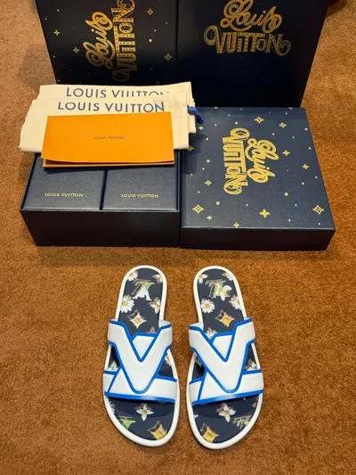 Waterfront Sandals with Signature Monogram