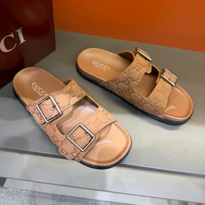 GG Luxury Men's Summer Sandals Classic Monogram Series - LM-SHO-0996 - Shoes Item - Wren-Luxe