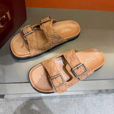 GG Luxury Men's Summer Sandals Classic Monogram Series - LM-SHO-0996 - Shoes Item - Wren-Luxe