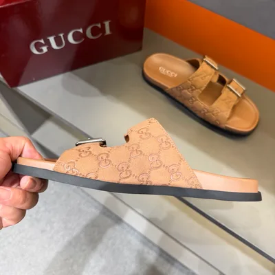 GG Luxury Men's Summer Sandals Classic Monogram Series - LM-SHO-0996 - Shoes Item - Wren-Luxe