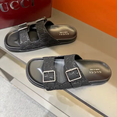 GG Luxury Men's Summer Sandals Classic Monogram Series - LM-SHO-0998 - Shoes Item - Wren-Luxe