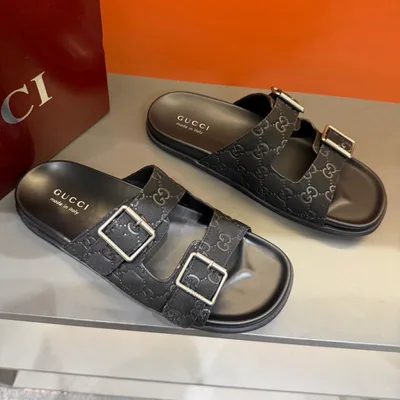 GG Luxury Men's Summer Sandals Classic Monogram Series - LM-SHO-0998 - Shoes Item - Wren-Luxe
