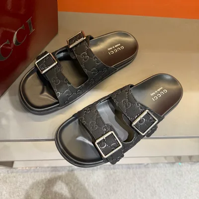 GG Luxury Men's Summer Sandals Classic Monogram Series - LM-SHO-0998 - Shoes Item - Wren-Luxe
