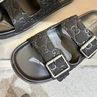 GG Luxury Men's Summer Sandals Classic Monogram Series - LM-SHO-0998 - Shoes Item - Wren-Luxe