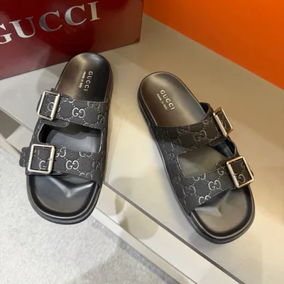 GG Luxury Men's Summer Sandals Classic Monogram Series - LM-SHO-0998 - Shoes Item - Wren-Luxe