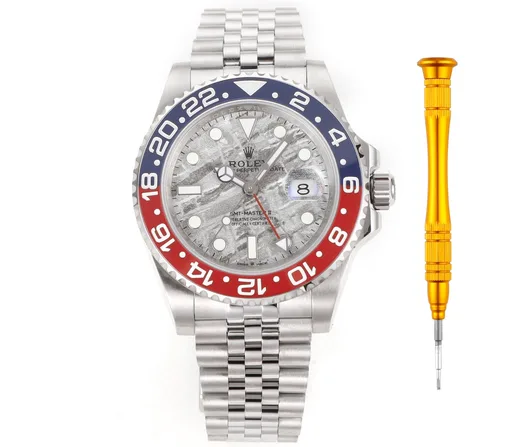 SJ Meteorite Dial 1700 C Factory Breakthrough GMT (Coca-Cola) One-Piece Red-Blue Ceramic Bezel