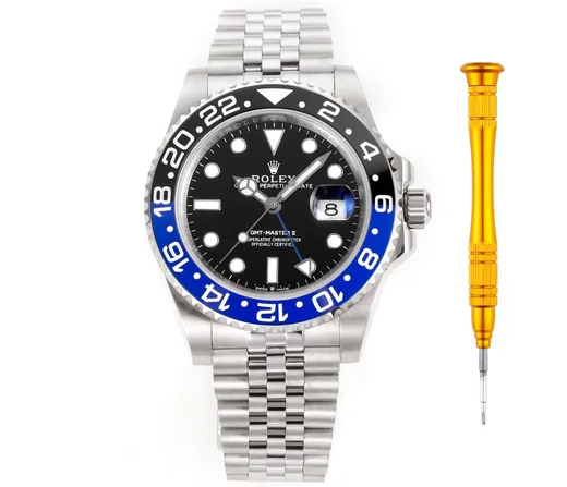 SJ White Case 1600 Red-Blue Bezel 1700