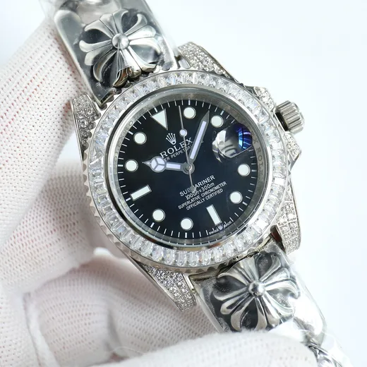 SJ 1100 Submariner After-Set Diamond Series Men's Fashion Watch