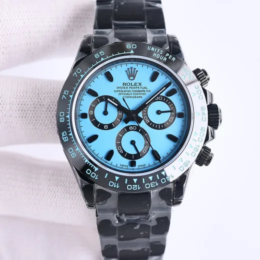 ROLEX Daytona Series Latest Ultra-thin Upgrade Daytona Steel All Black